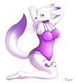 Renamon in the swim suit