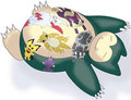 Snorlax Wins by StrangelyFox