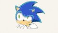 Sonic the Hedgehog from Sonic X by PrinceRiolu