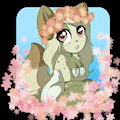 Among the spring Flowers by SilentBlueMoon