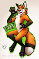 Fox badge