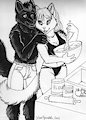 Baking a pie