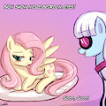 Portrait on the wall by lumineko