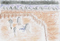 Dark Clouds - pastel