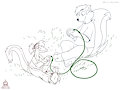 Pokemon Battling, old school by Kompy