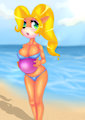 Coco on the beach  by Tashi28