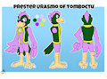 Character Reference Sheet - Prester Urasmo