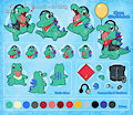 [Reference Sheet Commission Batch] Pokémon, MLP, anthro/feral