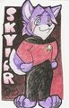 Skylar TNG badge by Spiffy Fox