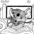 Hand drawn Arion Mouse