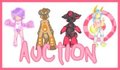 Character auctions by AkiWeirdo