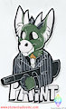 Paint Anthrocon 2016 Badge