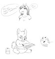 Reva makes dumb jokes