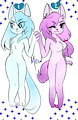 {SALE!} [OPEN] 2/2 Feline Anthro Adopts by mewbbie