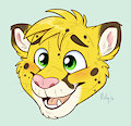 Shy headshot, by Rileyy