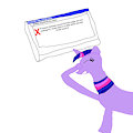 Twilight Sparkle's Internet Problems