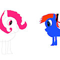 MLP Tales' Sweetheart and Teddy in My Art Style