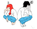 A and B