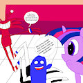 Wilt and Bloo Meet Twilight Sparkle