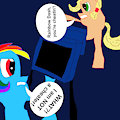 Rainbow Dash Accused of Cheating