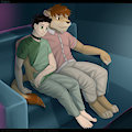 Relaxing in the lion's den by chaosblackwing