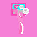 Pinkie Pie Watches Herself on TV