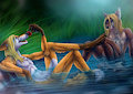 Ichetucknee Spring for two <3  by JCFox
