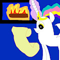 MLP Yu-Gi-Oh Card Art MLP Princess Celestia
