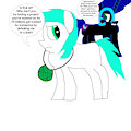 Pony Dartz Talks to Nightmare Moon