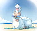 AoB: Samantha at the Beach by DNLtiger04