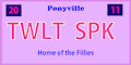 Twilight Sparkle License Plate