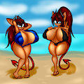 Sarah and Blairs Beach Day