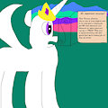 Princess Celestia Gets Spam Scroll