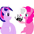 Black Mailed Pinkie Pie