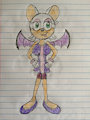Rouge's New Gymnastics Outfit by LouisEugenioJR1990