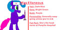 My OC Pony Miss Ellaneous Bio