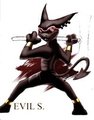 Art Trade: Evil Sprite by InuJean