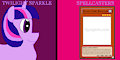 Twilight Sparkle Deck Theme