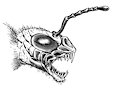 Blood Jacket Head And Teeth