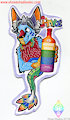 Canvas Drink Badge