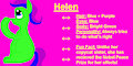 My OC Pony Helen Bio