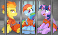 jail birds by PearlyIridescence