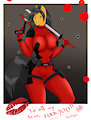 Letty as Deadpool