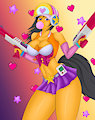 Letty as Arcade Miss Fortune by mateo64sackboy3