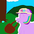 MLP Yu-Gi-Oh Card Art MLP Luminous Bashful Bonnet