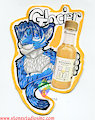 Glacier Drink Badge Commish