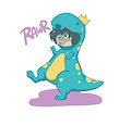 Princess Dinosaur! by bite