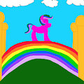 MLP Yu-Gi-Oh Card Art MLP Rainbow Song