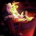 Movie Night by JherekFox