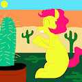 MLP Yu-Gi-Oh Card Art MLP June Rose Blossom